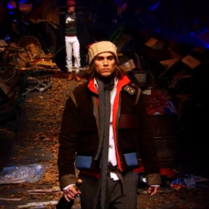 Dsquared2 F/W 2002 Corduroy Biker Jacket