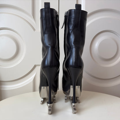 Dsquared2 F/W 2011 'Skate Moss' Ankle Leather Ice-Skate Boots